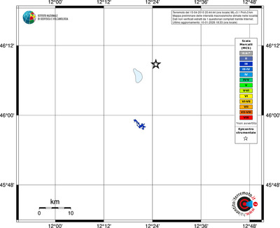 Mappa MCS - territori località