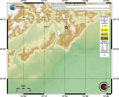 Mappa comuni con almeno 3 questionari