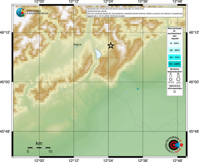 Mappa comuni con almeno 3 questionari