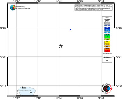 Mappa MCS - territori località