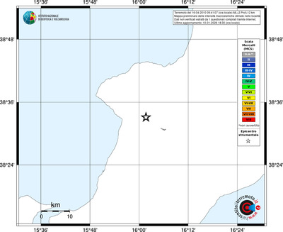 Mappa MCS - territori località