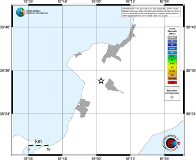 Mappa MCS - territori comuni