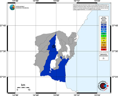 Mappa MCS - territori comuni