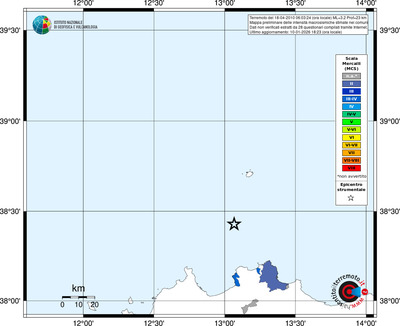 Mappa MCS - territori comuni