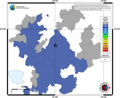 Mappa MCS - territori comuni