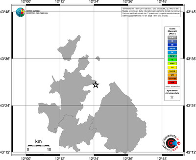 Mappa MCS - territori comuni