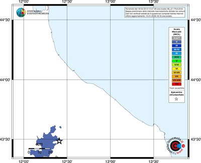 Mappa MCS - territori comuni