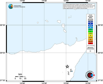Mappa EMS - territori località