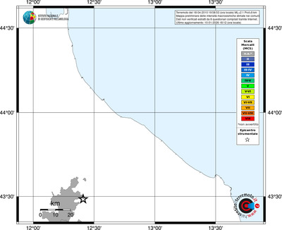 Mappa MCS - territori comuni