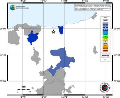 Mappa MCS - territori comuni
