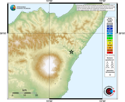 Mappa EMS - località