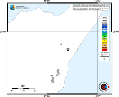 Mappa MCS - territori località