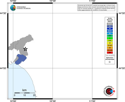 Mappa MCS - territori comuni