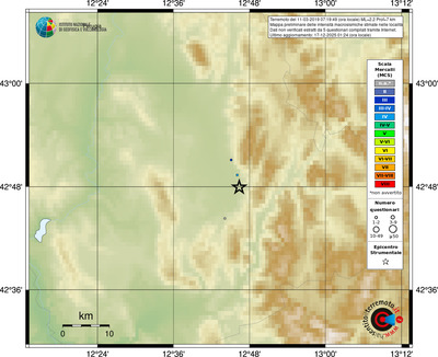Mappa MCS - località