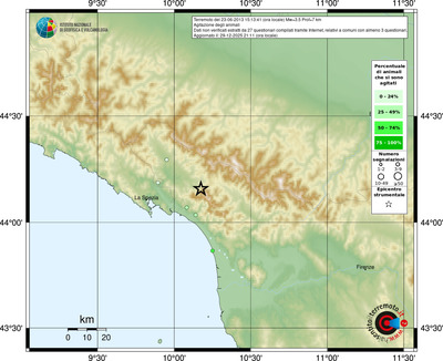 Mappa comuni con almeno 3 questionari