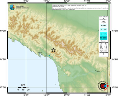 Mappa comuni con almeno 3 questionari