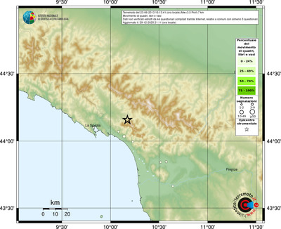 Mappa comuni con almeno 3 questionari