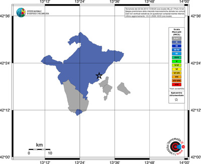 Mappa MCS - territori comuni
