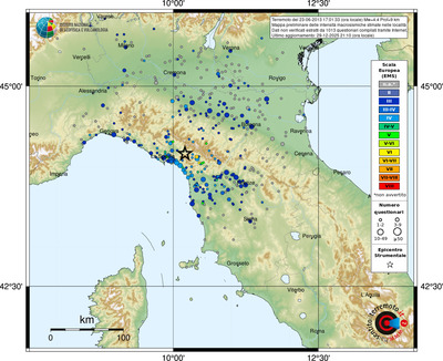 Mappa EMS - località