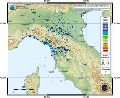 Mappa EMS - comuni
