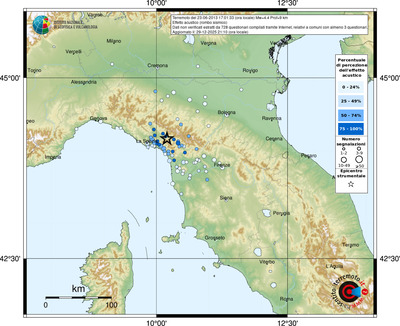 Mappa comuni con almeno 3 questionari