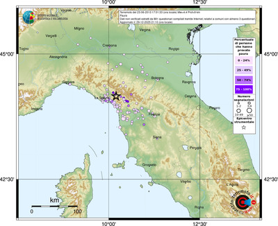 Mappa comuni con almeno 3 questionari