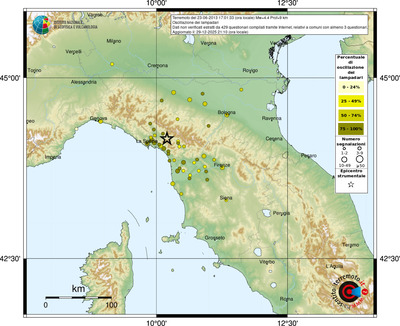 Mappa comuni con almeno 3 questionari