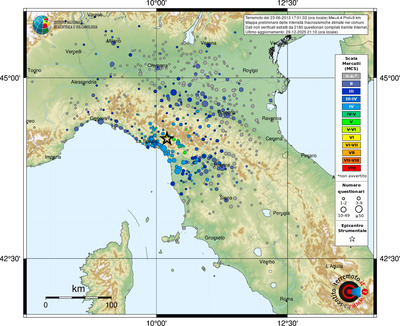 Mappa MCS - comuni