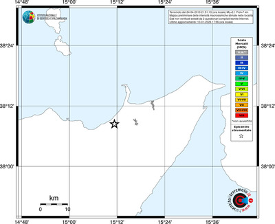 Mappa MCS - territori località