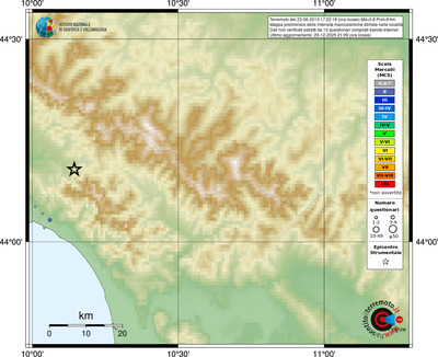 Mappa MCS - località