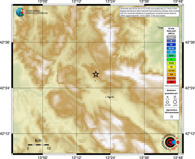 Mappa MCS - località