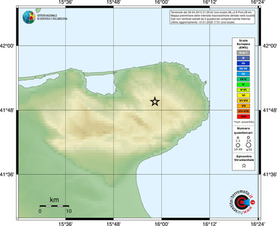 Mappa EMS - località