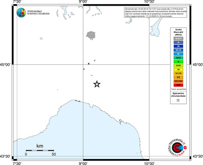 Mappa MCS - territori località