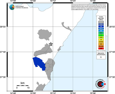 Mappa MCS - territori comuni