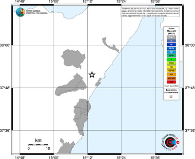 Mappa MCS - territori comuni