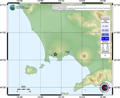Mappa comuni con almeno 3 questionari