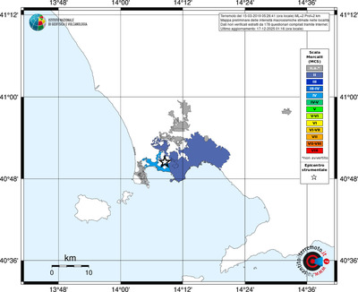Mappa MCS - territori località