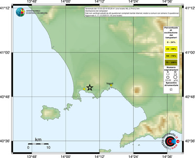 Mappa comuni con almeno 3 questionari