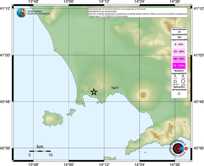 Mappa comuni con almeno 3 questionari