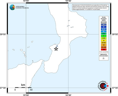 Mappa EMS - territori località