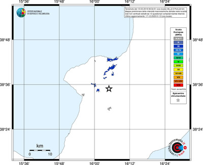 Mappa EMS - territori località