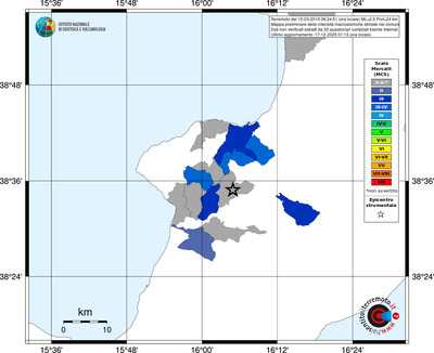 Mappa MCS - territori comuni