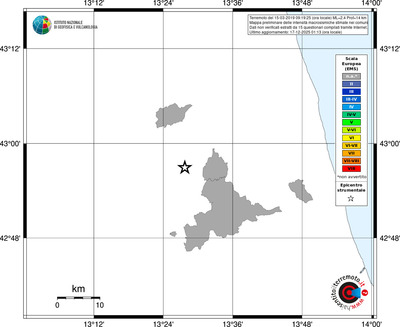 Mappa EMS - territori comuni