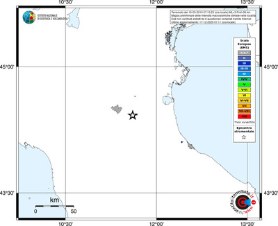 Mappa EMS - territori località