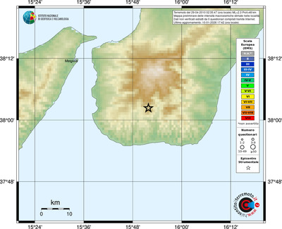 Mappa EMS - località
