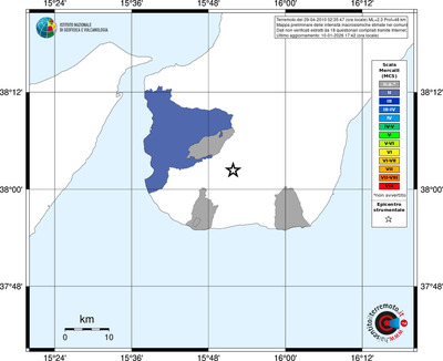 Mappa MCS - territori comuni