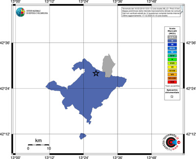 Mappa MCS - territori comuni