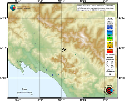 Mappa MCS - località