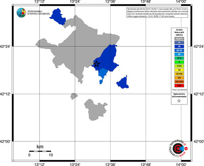 Mappa MCS - territori comuni