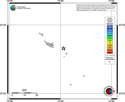 Mappa MCS - territori località